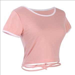 Cute crop T-shirt size medium
